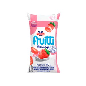 BEBIDA LACTEA VENEZA FRUITTI 140G MORANGO